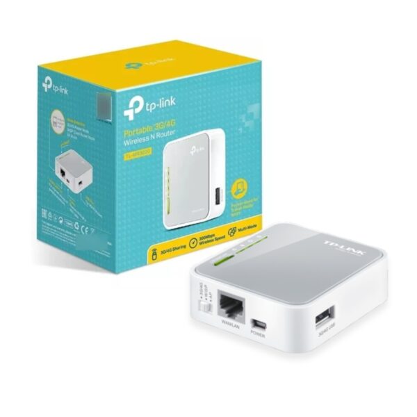 ROTEADOR WIR  TP-LINK TL-MR3020 3G/4G 1WAN/LAN 300MBPS