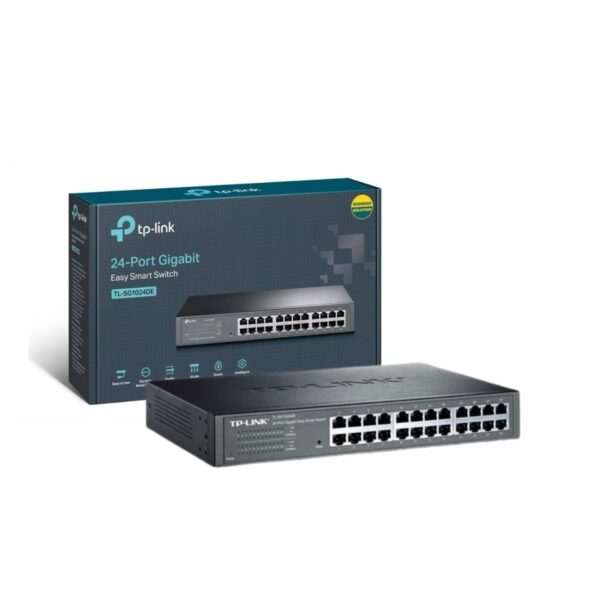Hub Switch 24p.Tp-Link Tl-Sg1024de  Smart Switch 10/100/1000mbps