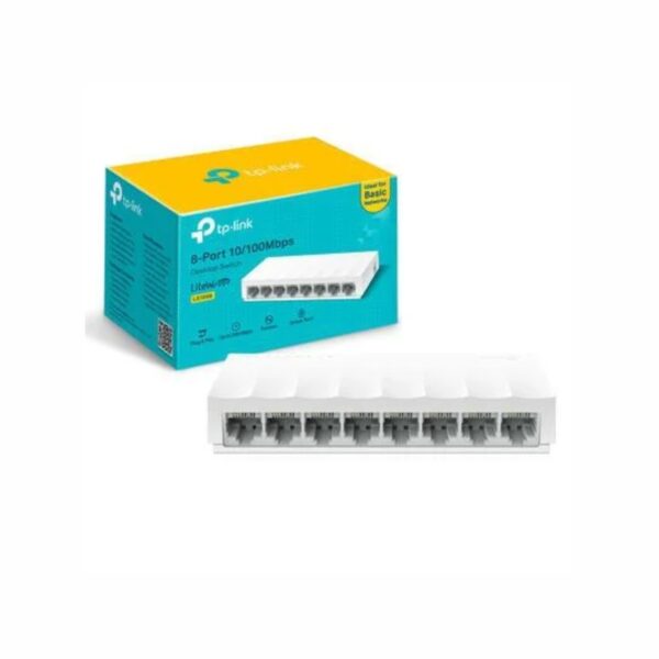 Hub-Swich Tp-Link 08p Ls1008 10/100