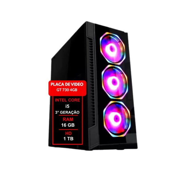 Computador I5 3ª 16gb Ddr3 1tb Gt730 4gb