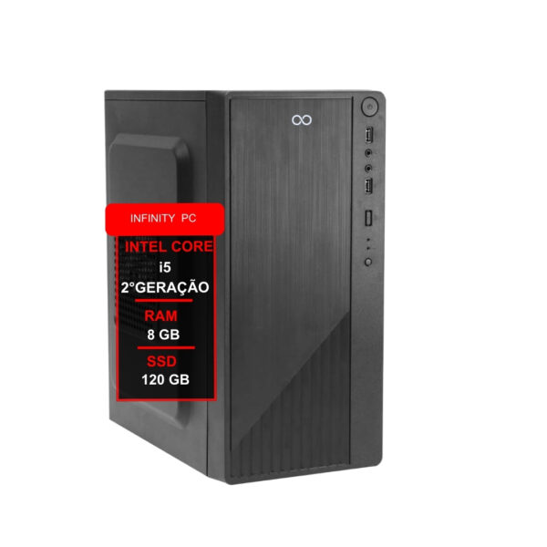 Computador I5 2ª 8gb Ddr3 Ssd 120gb