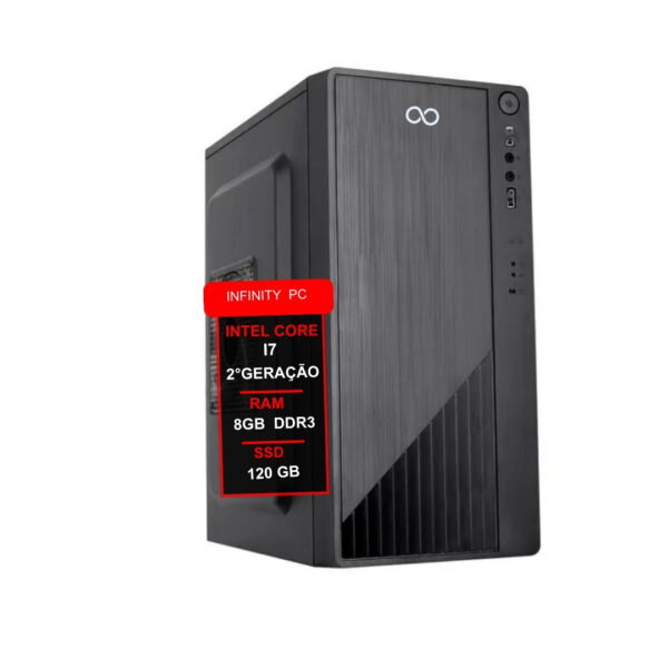 Computador I7 2ª 8gb Ddr3 120gb