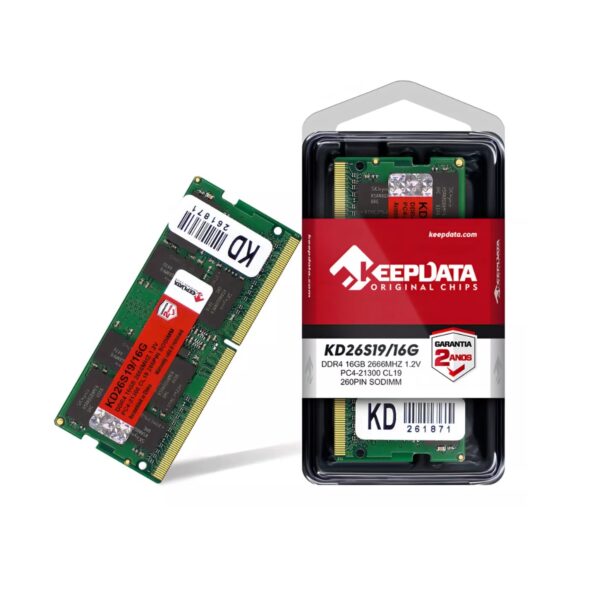Mem Nb Ddr4 16gb 2666 Keepdata Kd26s19/16g