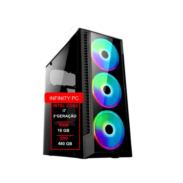 Computador I7 3ª 16gb Ssd 480gb Gamer