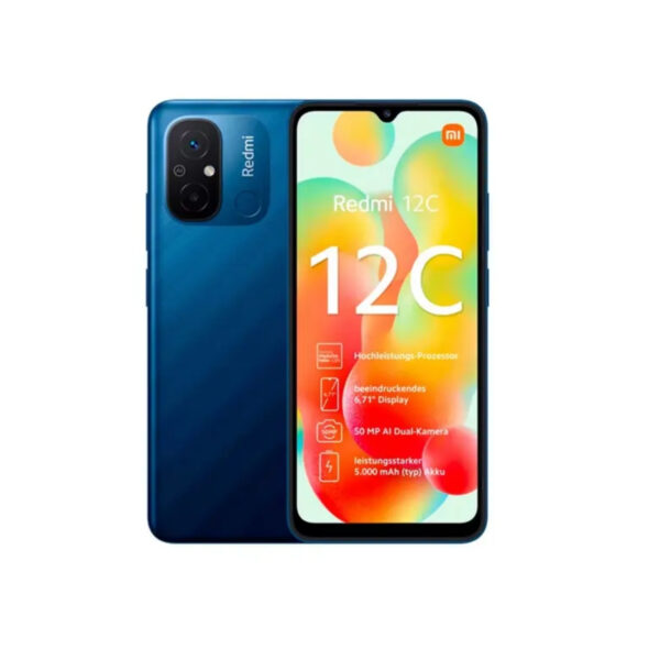 Cel Xiaomi Redmi 12c 4gb/64gb Graphite Azul-Chines Dual Sim Lte 6.71"