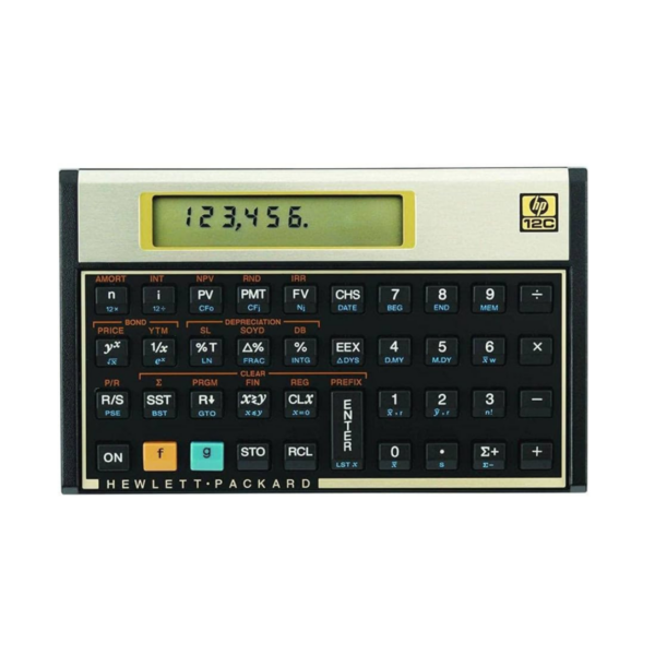 CALCULADORA HP FINANCEIRA 12C GOLD PORTUGUES/ESPANHOL