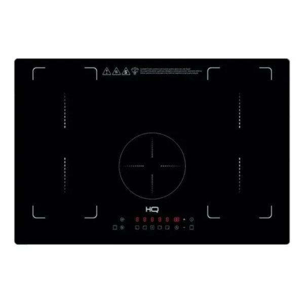 Cooktop de Indução HQ ? 5 Bocas ? Touch Free Zone ? 9000W ? Preto ? 220V ? Box IF